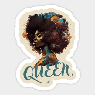 african savannah queen Sticker